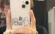 娱乐吃瓜君手机壳,吃瓜少女风潮来袭，苹果华为用户抢购热潮！”